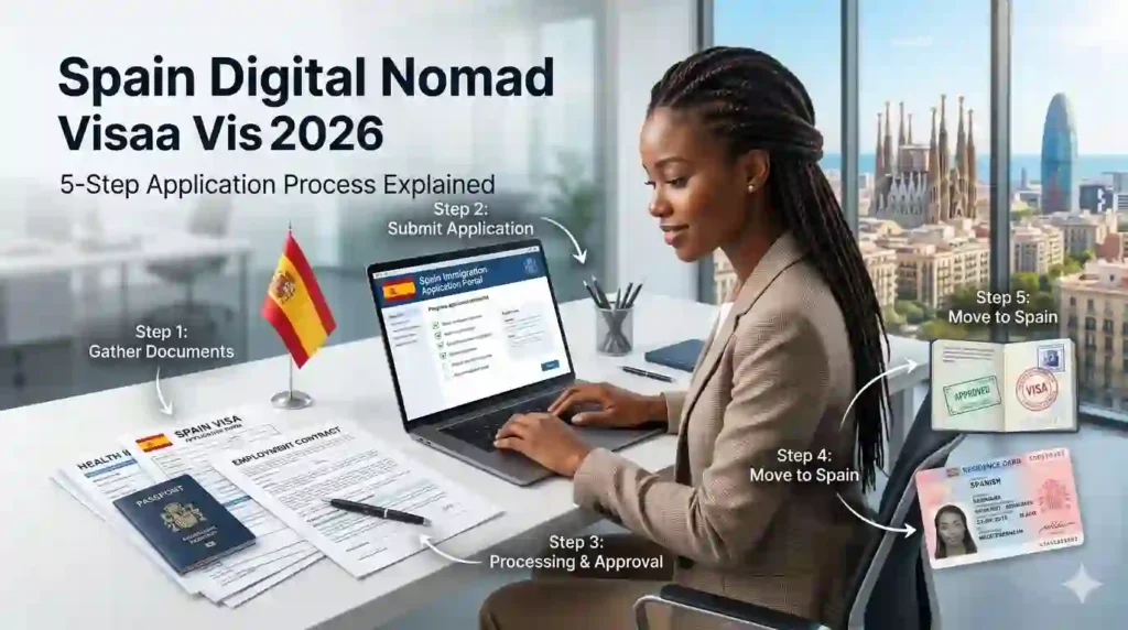 Apply for Spain's Digital Nomad Visa in 5 Simple Steps