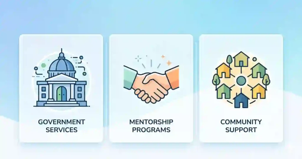 Government job portals in Canada for immigrants including official portals and newcomer programs