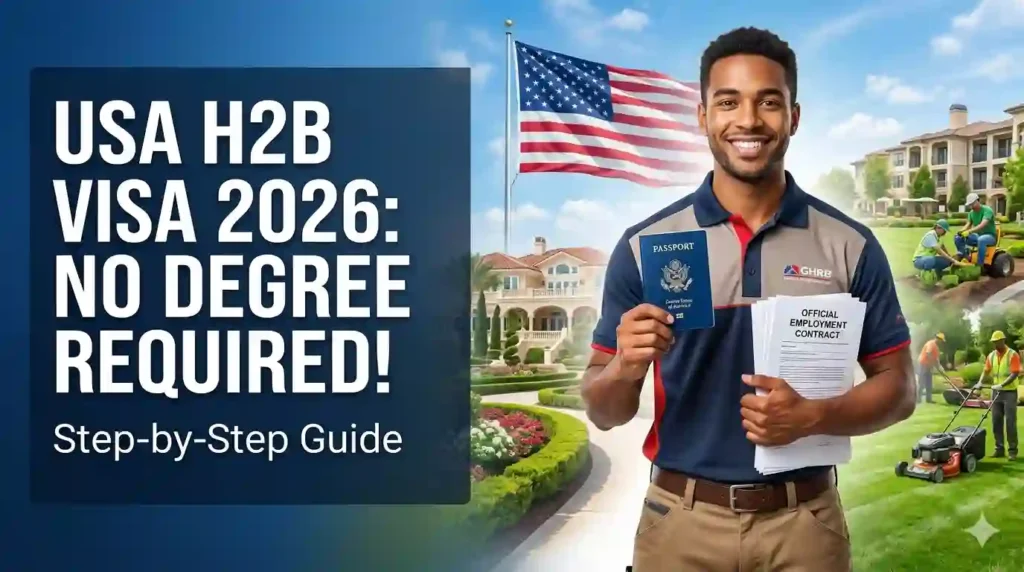 How to Get H2B Visa USA Without a Degree in 2026