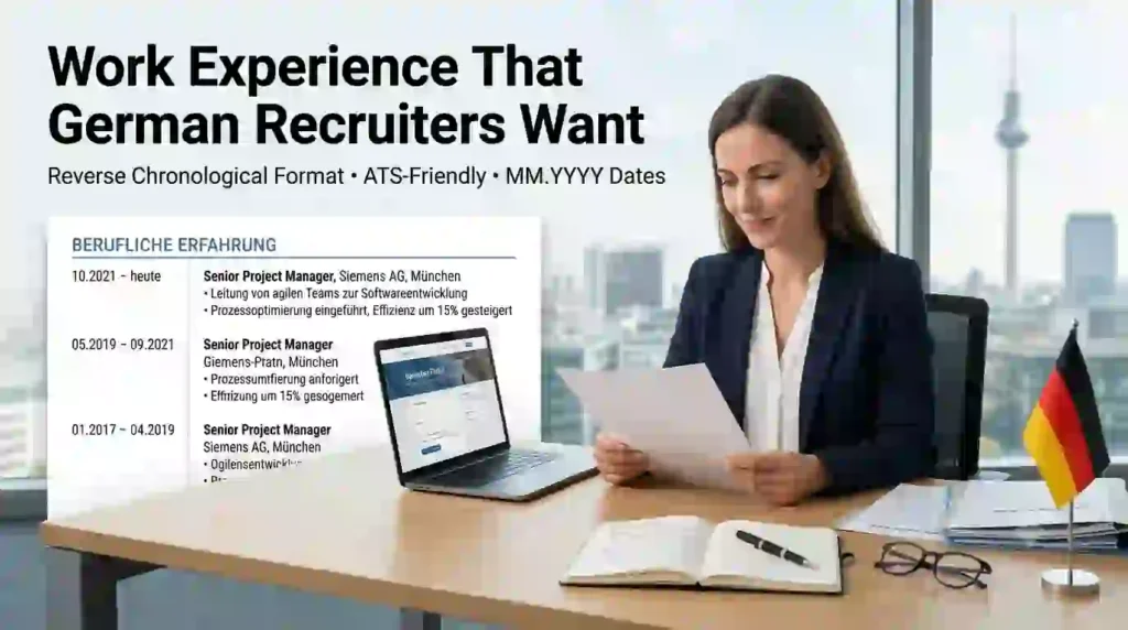 work ecperience german recruiters want