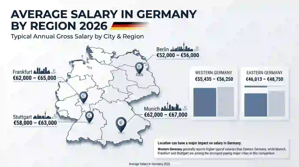 Average Salary in Germany by Region