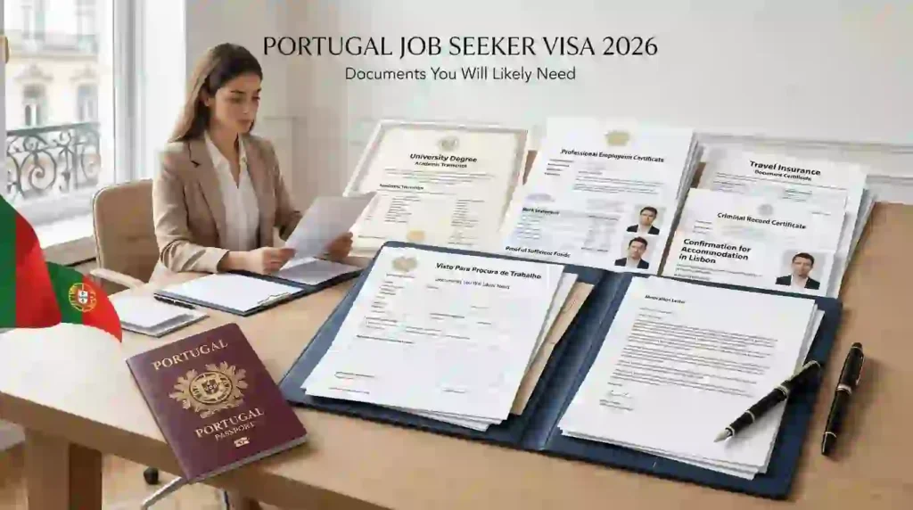 Documents needed for Portugal Job Seeker Visa 2026