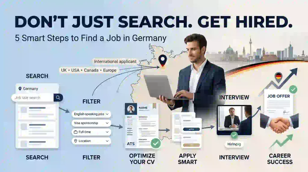 How to Use the Best Job Sites in Germany Effectively as a Foreigner