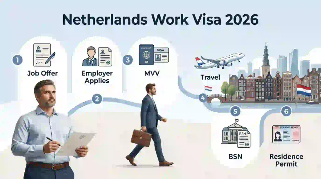 Netherlands Work Visa Processing Time and Fees
